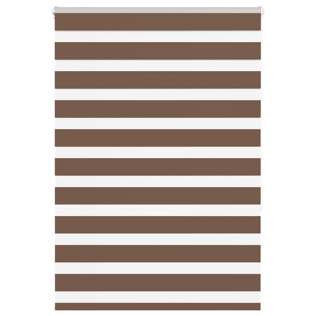 zebragardin brun 100x150 cm stofbredde 95,9 cm polyester