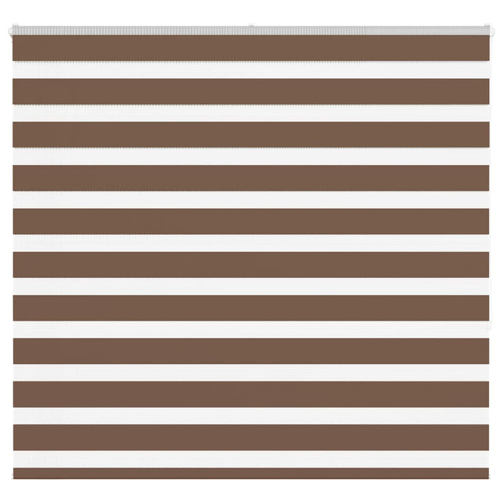 zebragardin brun 155x150 cm stofbredde 150,9 cm polyester