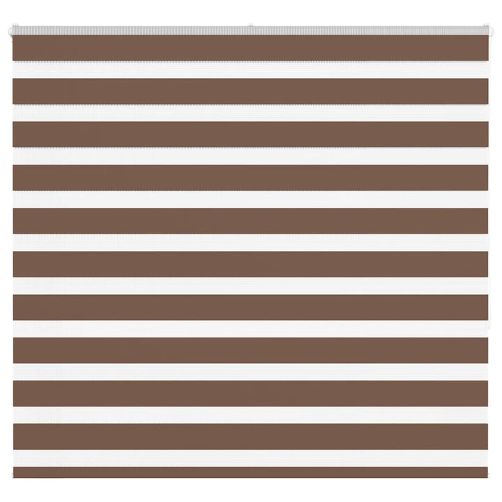 zebragardin brun 165x150 cm stofbredde 160,9 cm polyester