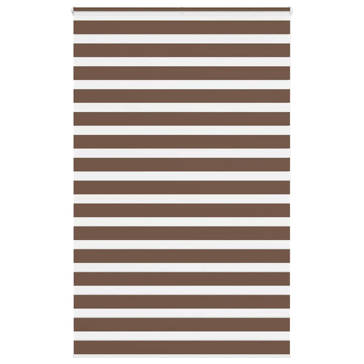 zebragardin brun 145x200 cm stofbredde 140,9 cm polyester