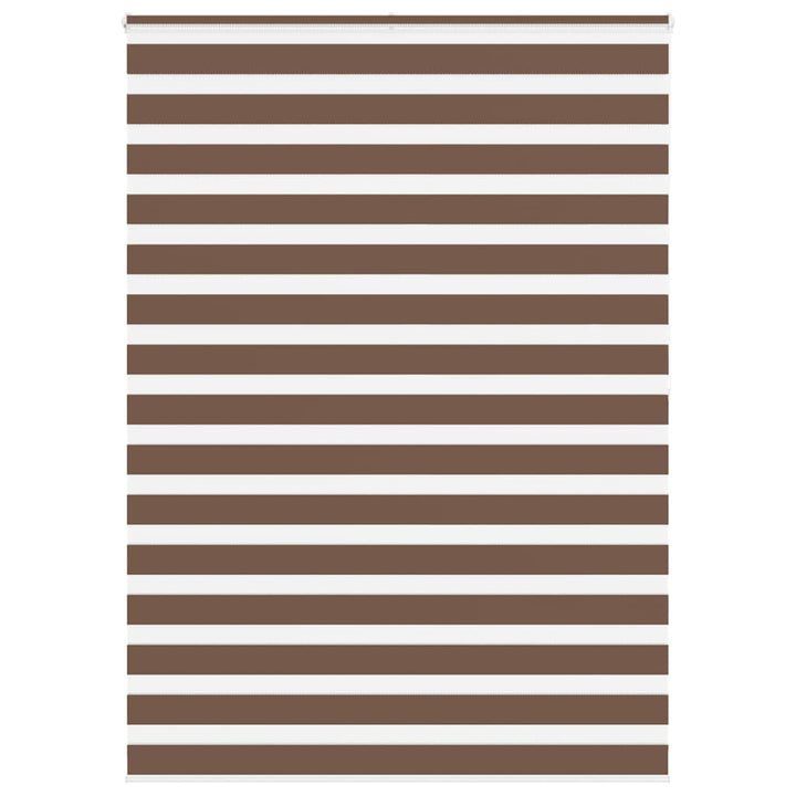 zebragardin brun 155x200 cm stofbredde 150,9 cm polyester