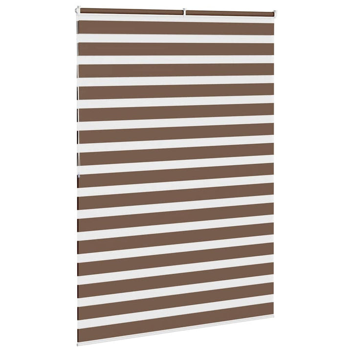 zebragardin brun 160x200 cm stofbredde 155,9 cm polyester