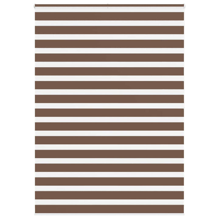 zebragardin brun 165x200 cm stofbredde 160,9 cm polyester