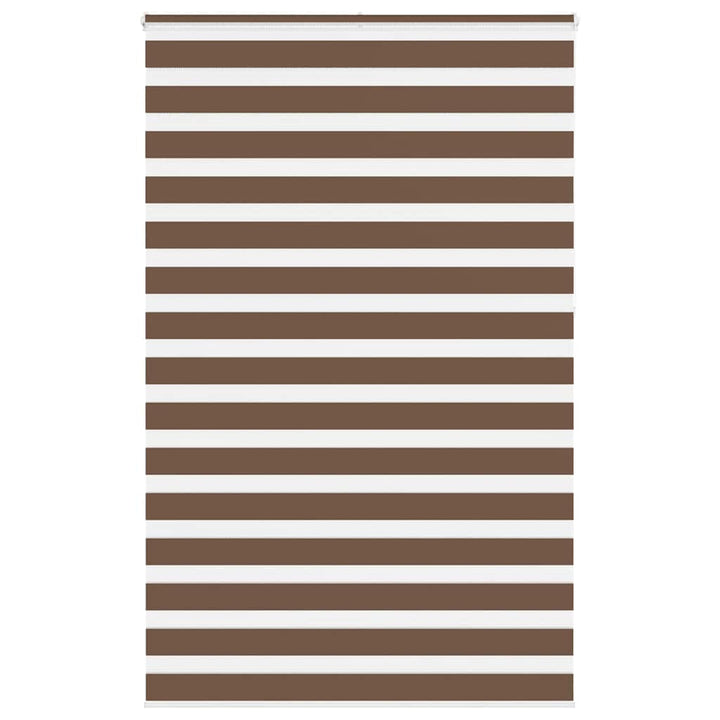 zebragardin brun 150x230 cm stofbredde 145,9 cm polyester