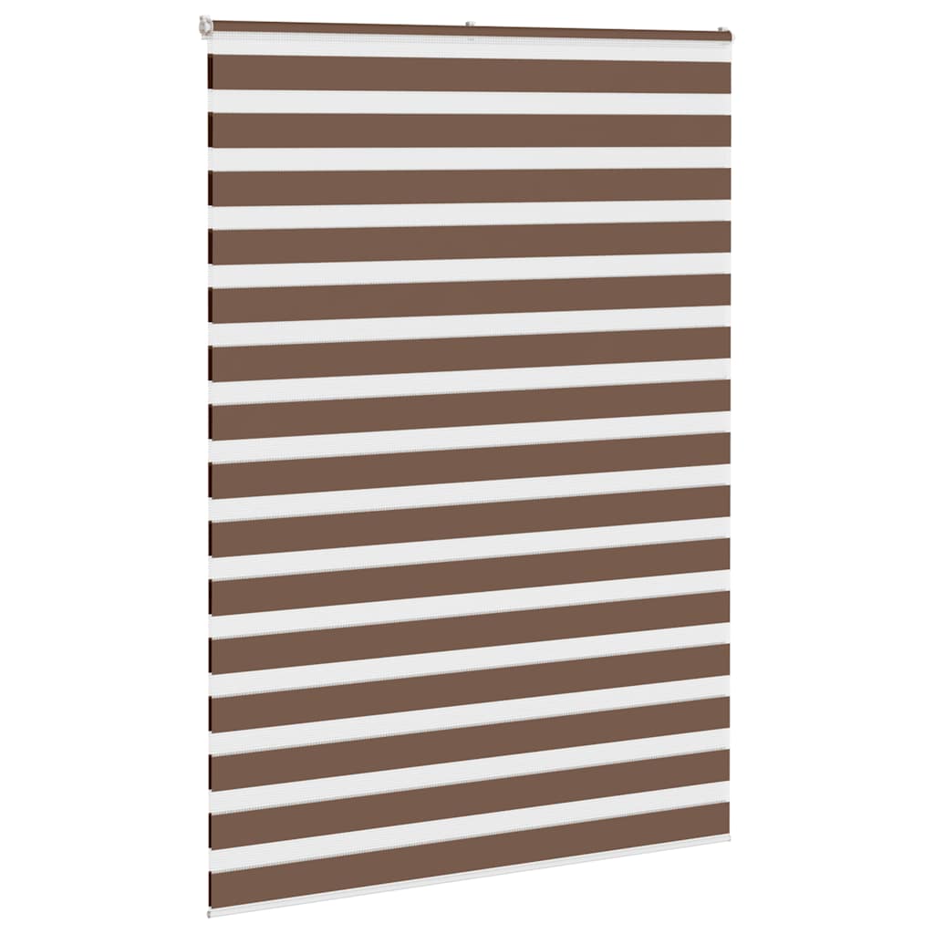 zebragardin brun 160x230 cm stofbredde 155,9 cm polyester