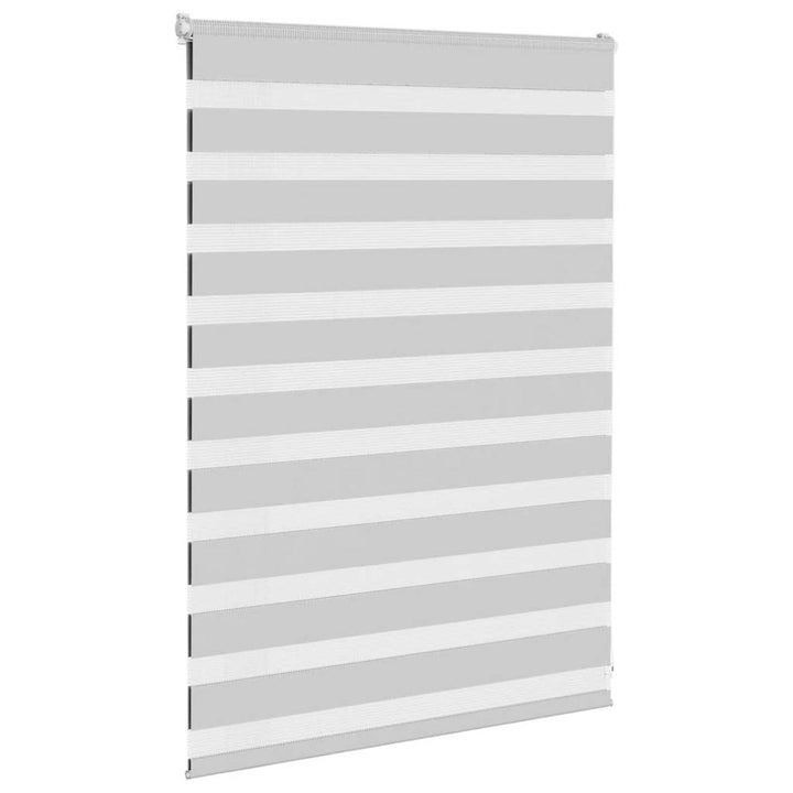 zebragardin lysegrå 110x100 cm stofbredde 105,9 cm polyester