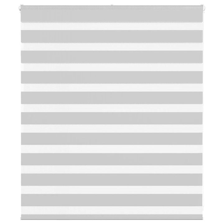 zebragardin lysegrå 120x100 cm stofbredde 115,9 cm polyester