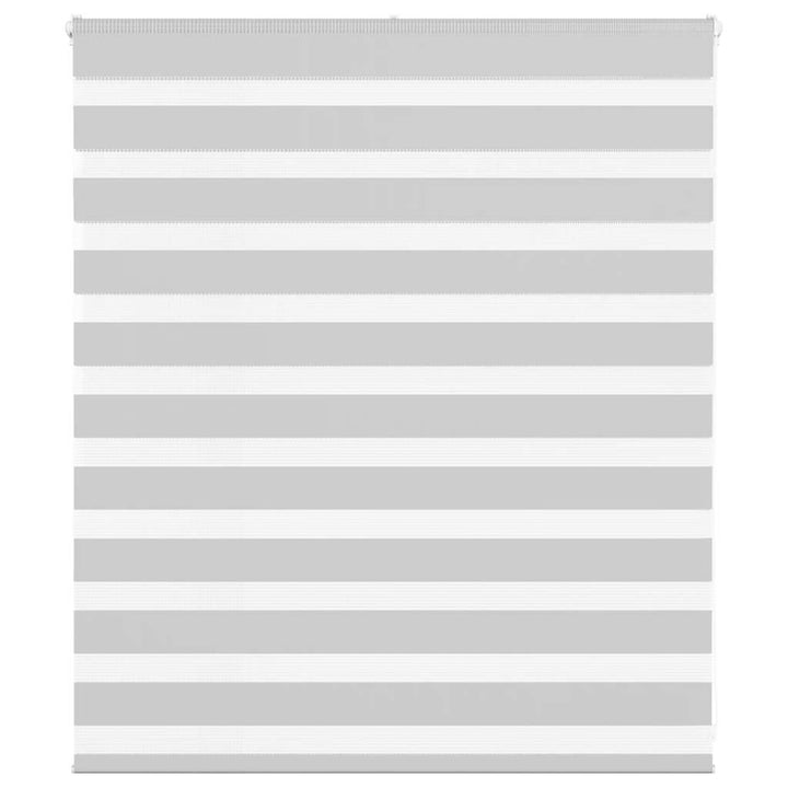 zebragardin lysegrå 125x100 cm stofbredde 120,9 cm polyester