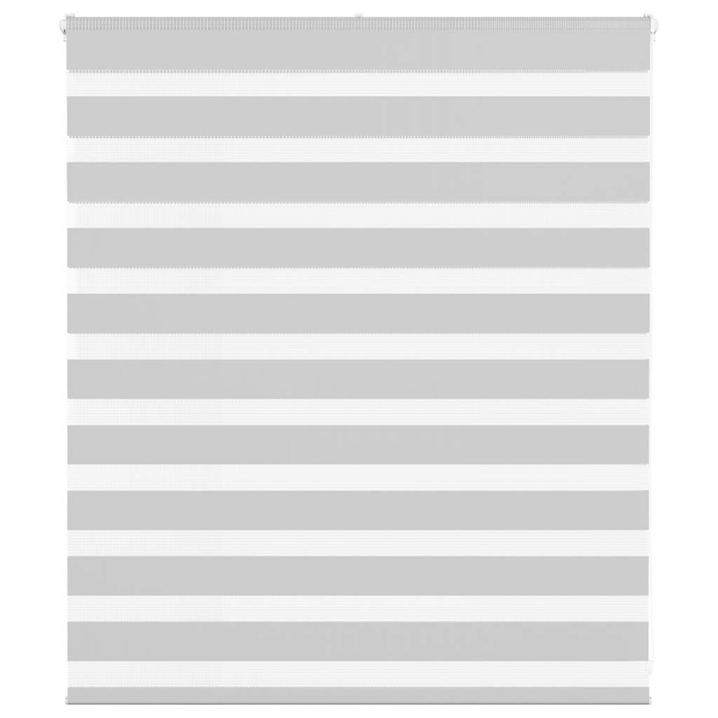 zebragardin lysegrå 135x100 cm stofbredde 130,9 cm polyester