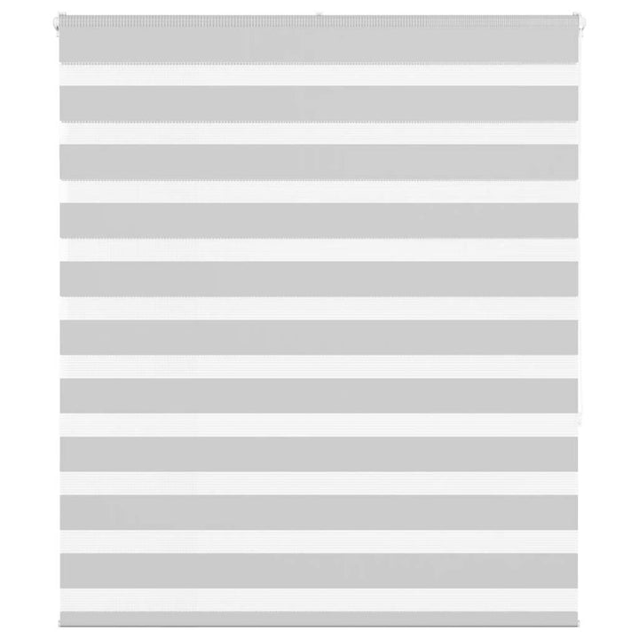 zebragardin lysegrå 130x150 cm stofbredde 125,9 cm polyester