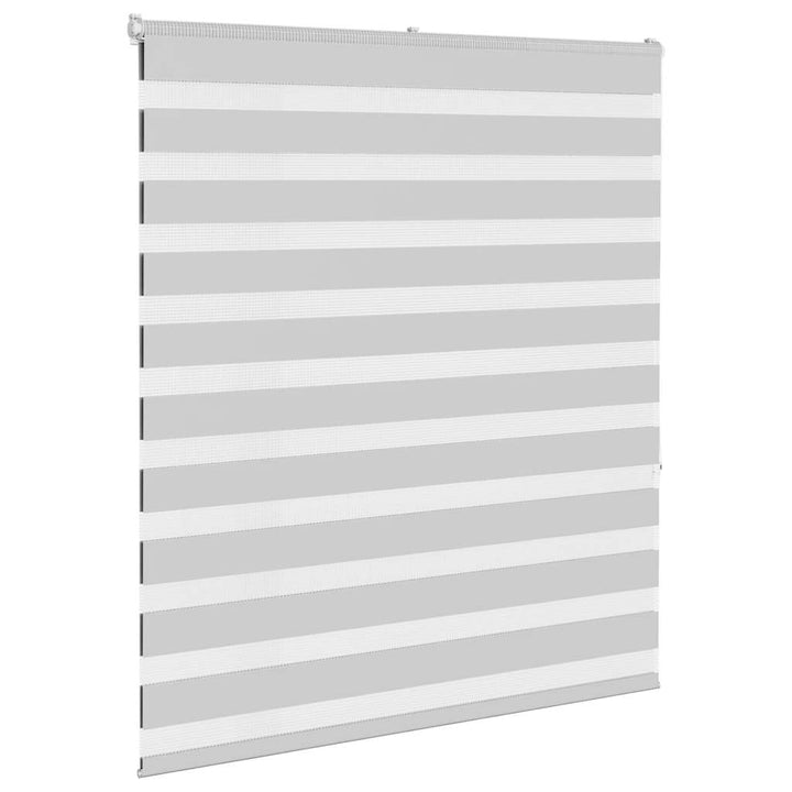 zebragardin lysegrå 130x150 cm stofbredde 125,9 cm polyester