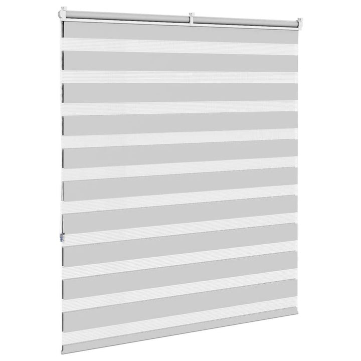 zebragardin lysegrå 130x150 cm stofbredde 125,9 cm polyester