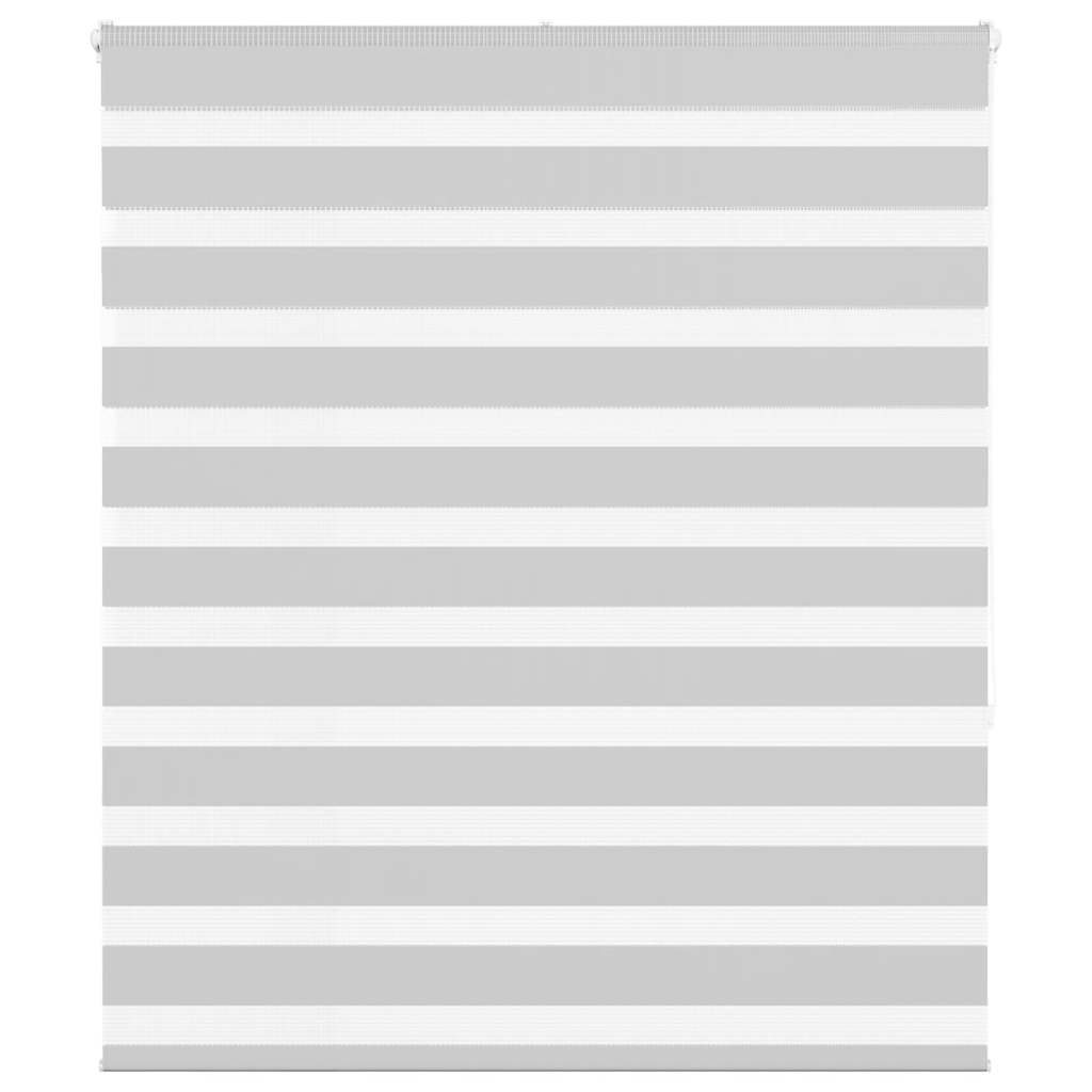 zebragardin lysegrå 135x150 cm stofbredde 130,9 cm polyester