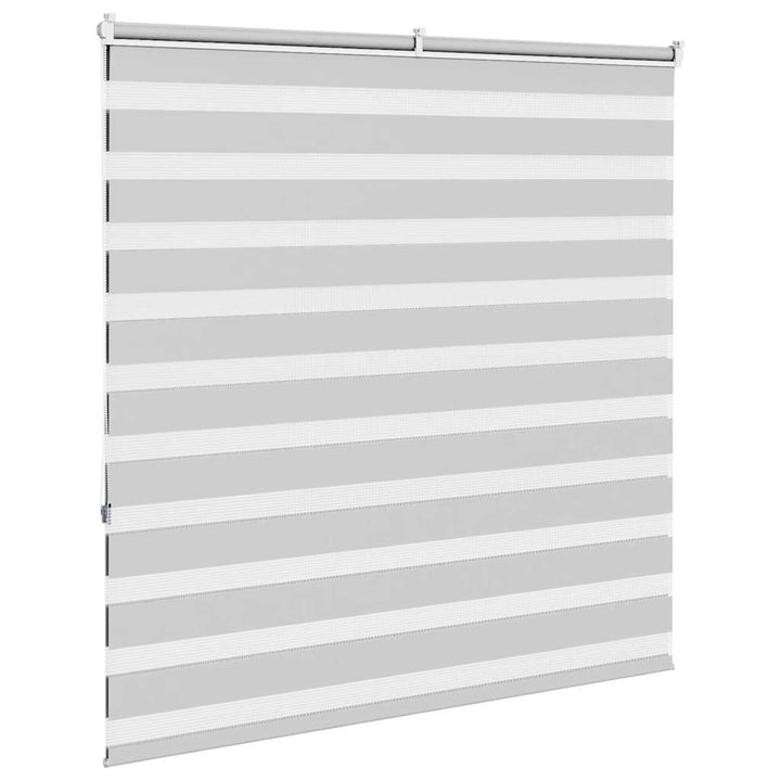 zebragardin lysegrå 140x150 cm stofbredde 135,9 cm polyester