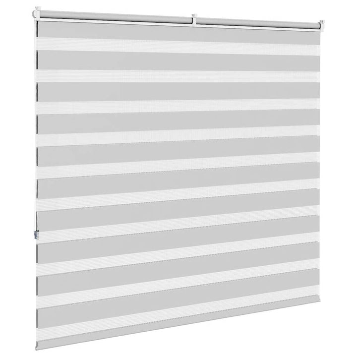 zebragardin lysegrå 160x150 cm stofbredde 155,9 cm polyester