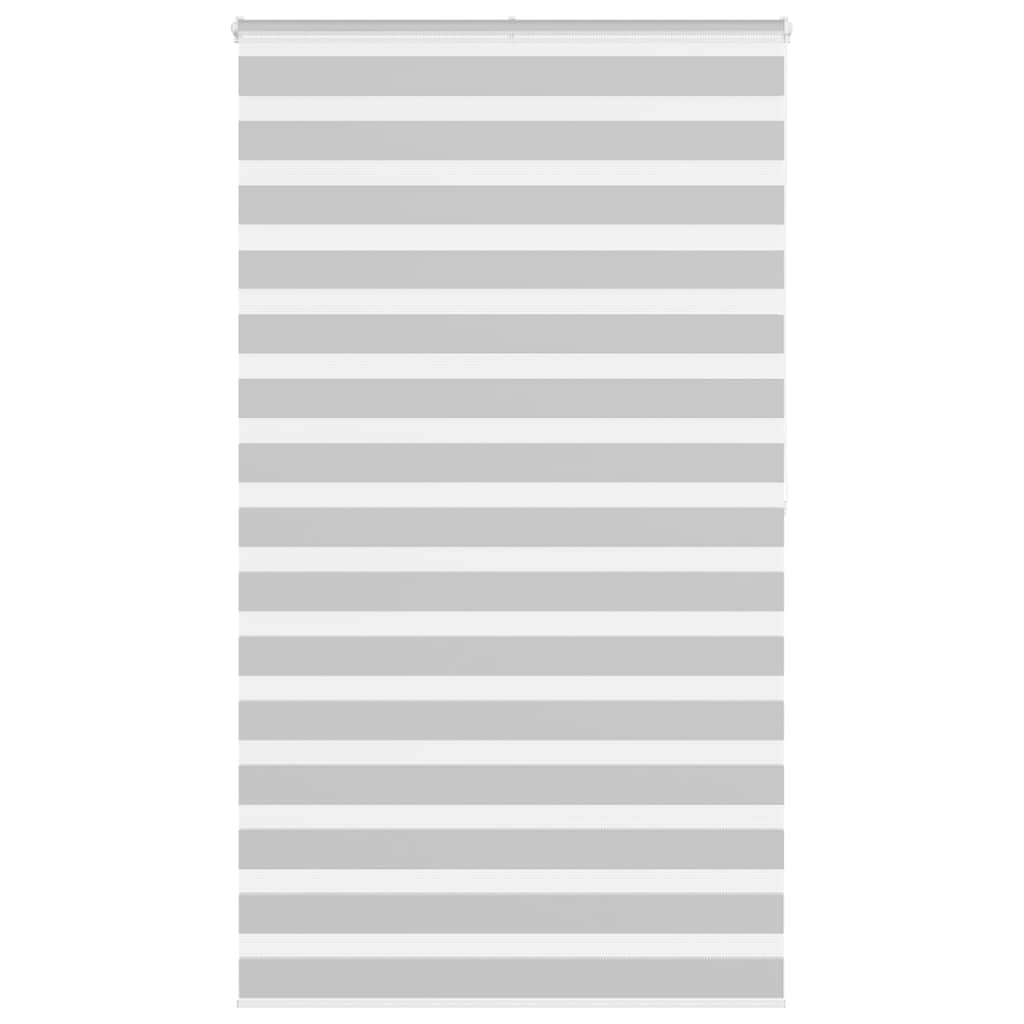 zebragardin lysegrå 130x200 cm stofbredde 125,9 cm polyester