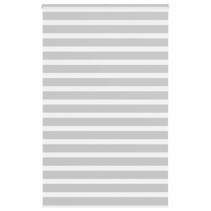 zebragardin lysegrå 140x200 cm stofbredde 135,9 cm polyester