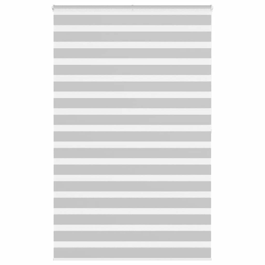 zebragardin lysegrå 140x200 cm stofbredde 135,9 cm polyester