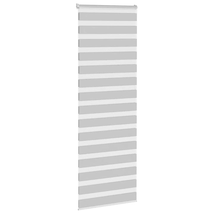 zebragardin lysegrå 90x230 cm stofbredde 85,9 cm polyester