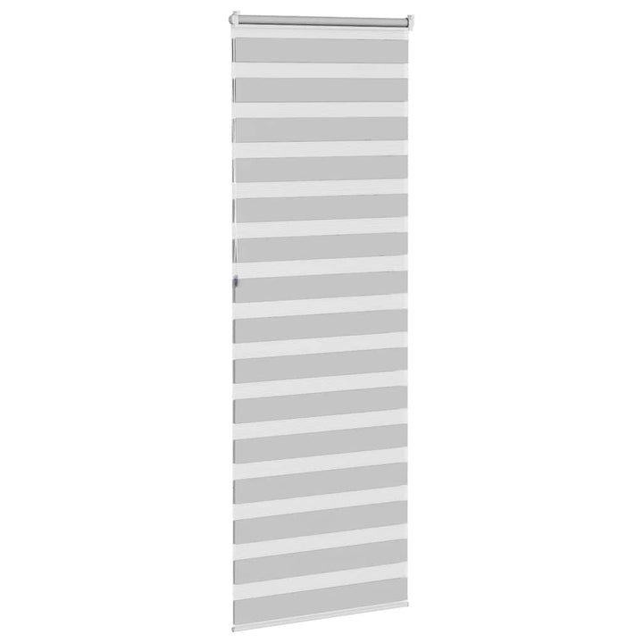 zebragardin lysegrå 90x230 cm stofbredde 85,9 cm polyester