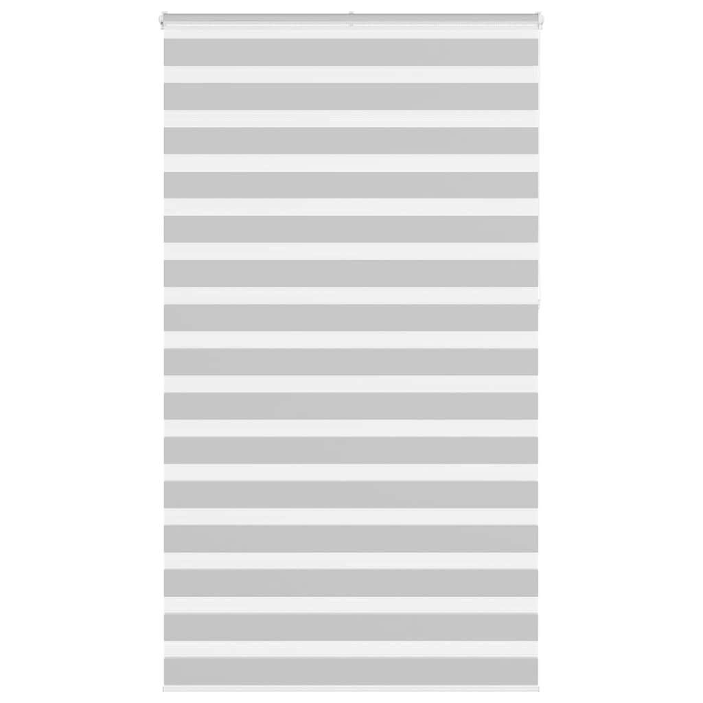 zebragardin lysegrå 125x230 cm stofbredde 120,9 cm polyester