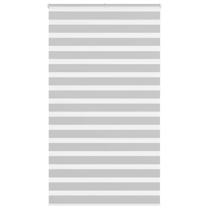 zebragardin lysegrå 135x230 cm stofbredde 130,9 cm polyester