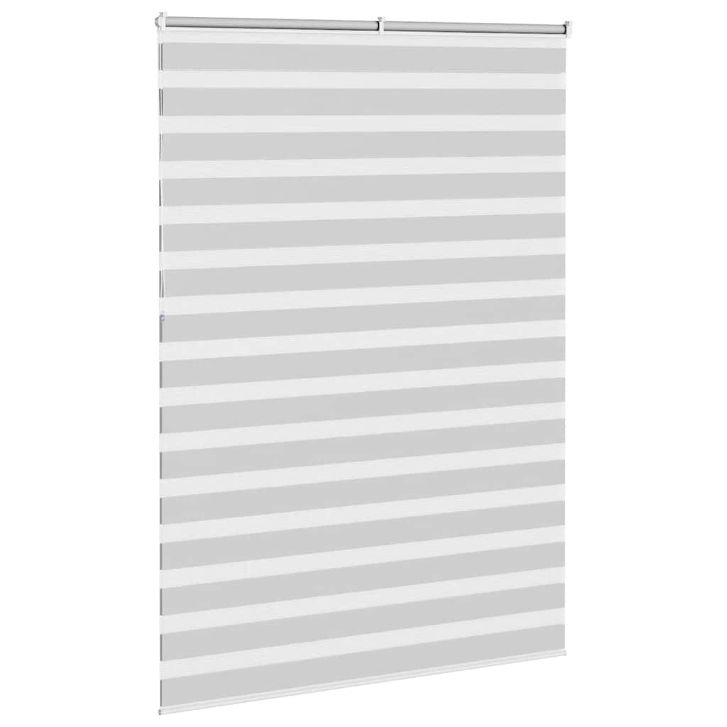 zebragardin lysegrå 155x230 cm stofbredde 150,9 cm polyester