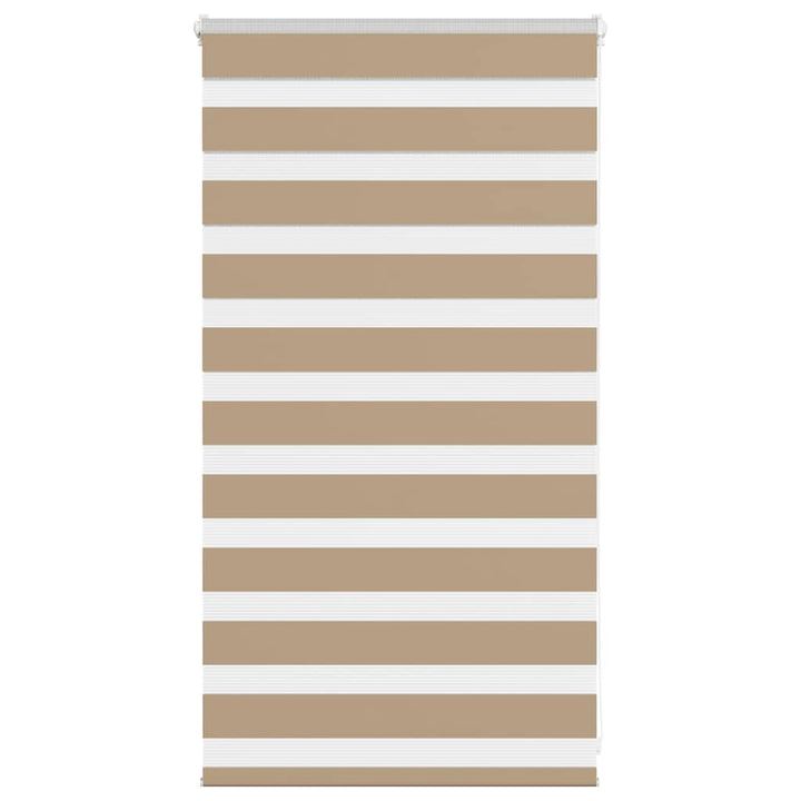 zebragardin sandbrun 70x100 cm stofbredde 65,9 cm polyester