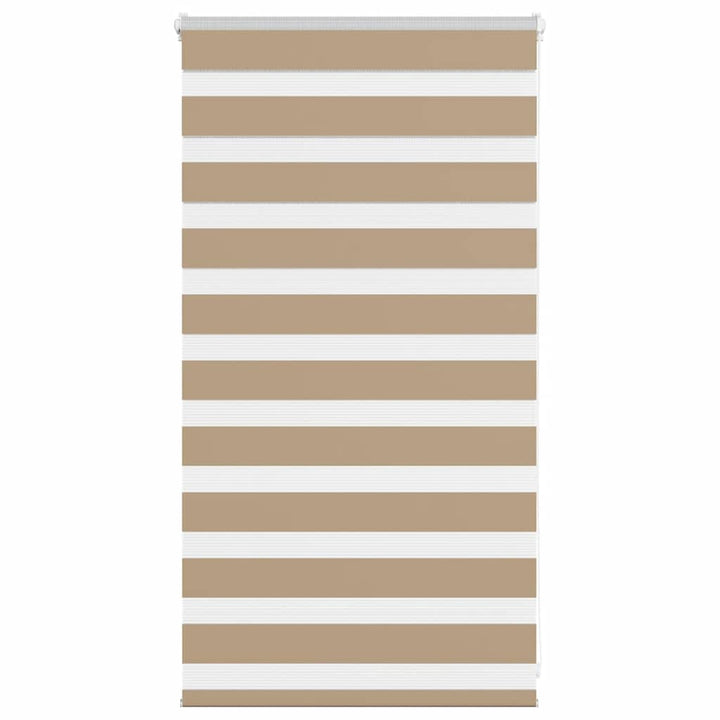 zebragardin sandbrun 75x100 cm stofbredde 70,9 cm polyester