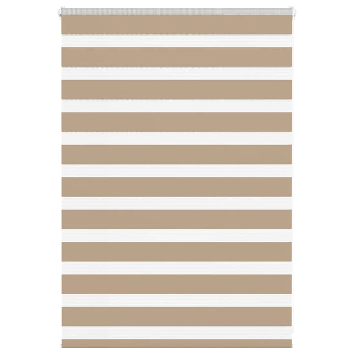 zebragardin sandbrun 105x100 cm stofbredde 100,9 cm polyester