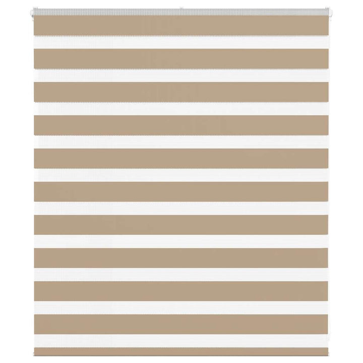 zebragardin sandbrun 120x100 cm stofbredde 115,9 cm polyester