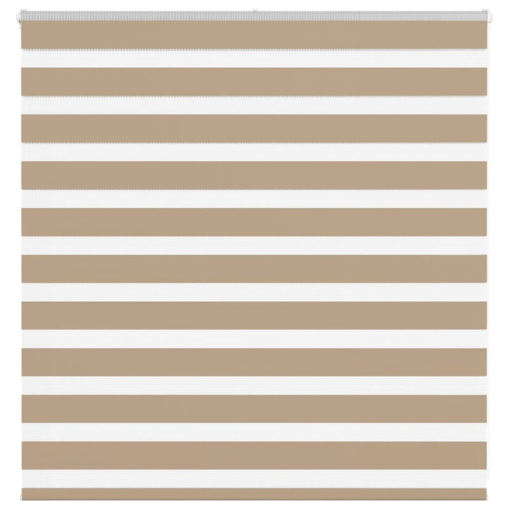 zebragardin sandbrun 140x100 cm stofbredde 135,9 cm polyester