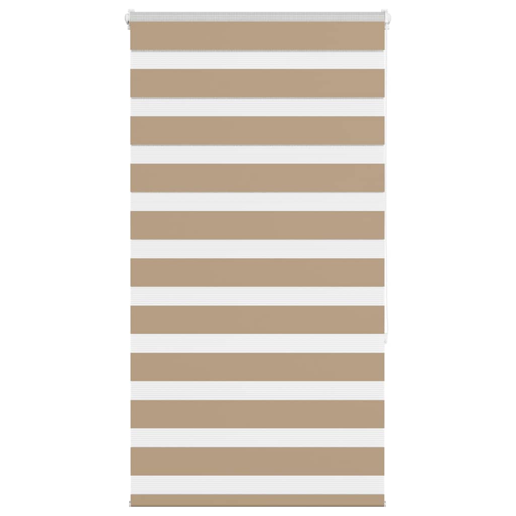 zebragardin sandbrun 90x150 cm stofbredde 85,9 cm polyester