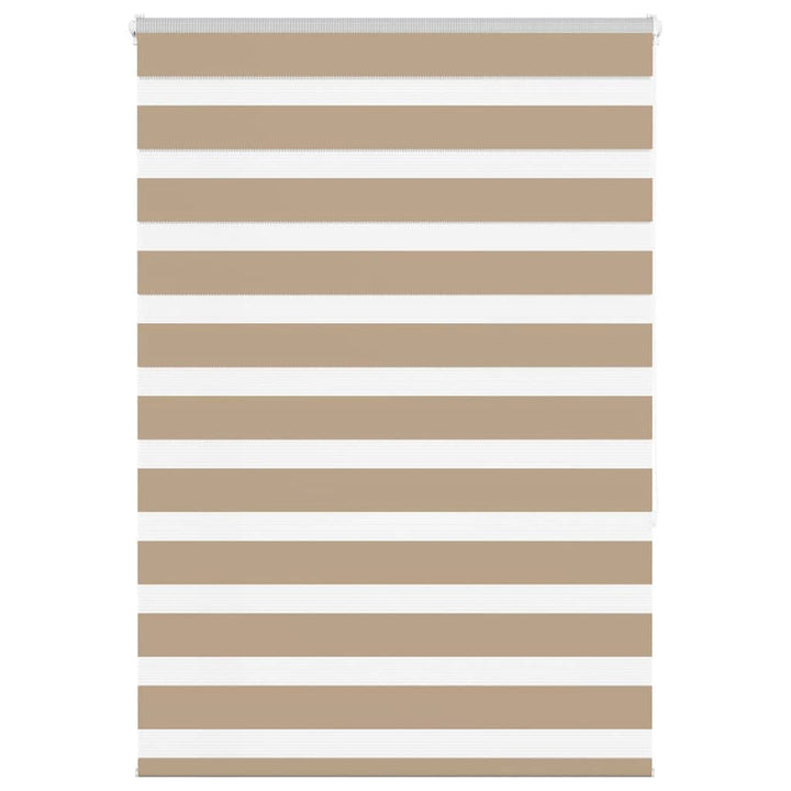 zebragardin sandbrun 105x150 cm stofbredde 100,9 cm polyester