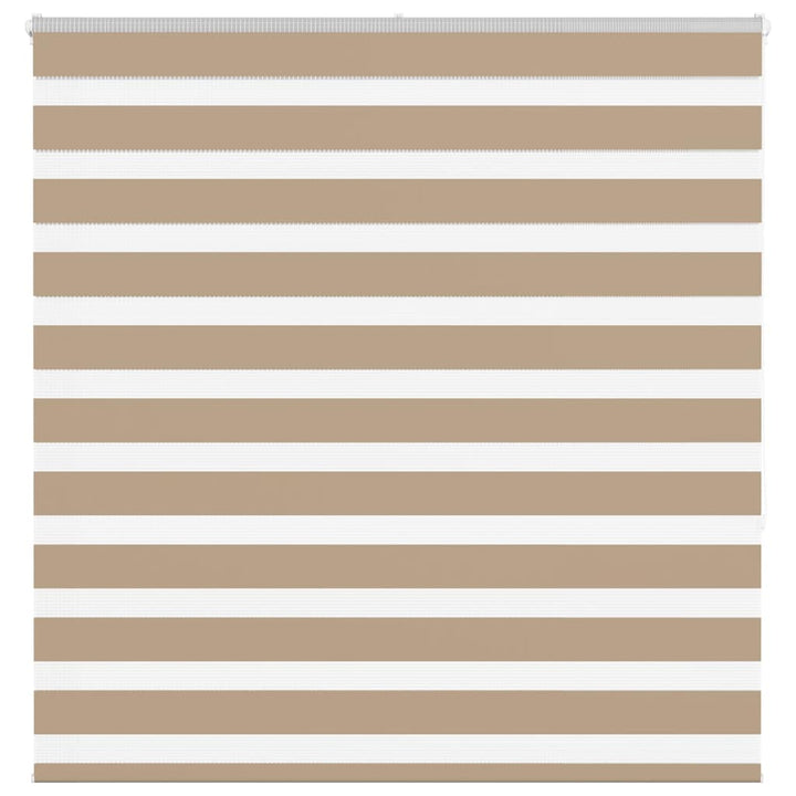 zebragardin sandbrun 140x150 cm stofbredde 135,9 cm polyester