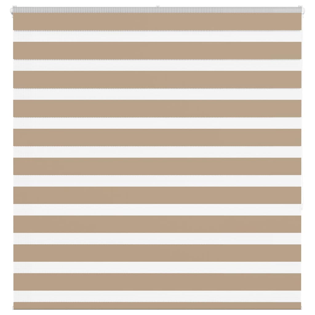 zebragardin sandbrun 150x150 cm stofbredde 145,9 cm polyester