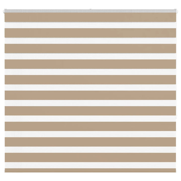 zebragardin sandbrun 165x150 cm stofbredde 160,9 cm polyester