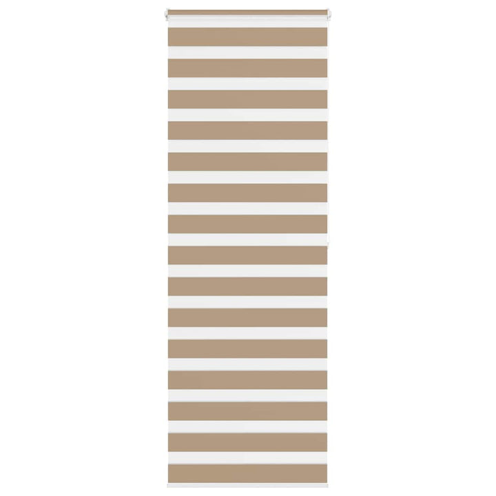zebragardin sandbrun 90x200 cm stofbredde 85,9 cm polyester