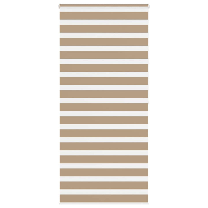 zebragardin sandbrun 105x200 cm stofbredde 100,9 cm polyester