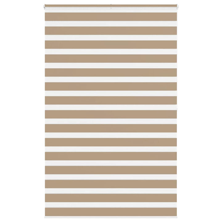 zebragardin sandbrun 150x200 cm stofbredde 145,9 cm polyester