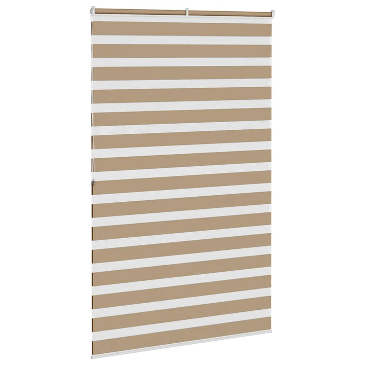 zebragardin sandbrun 150x200 cm stofbredde 145,9 cm polyester
