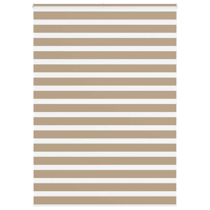 zebragardin sandbrun 155x200 cm stofbredde 150,9 cm polyester