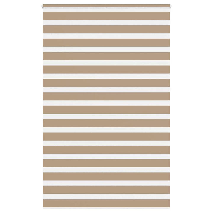 zebragardin sandbrun 140x230 cm stofbredde 135,9 cm polyester