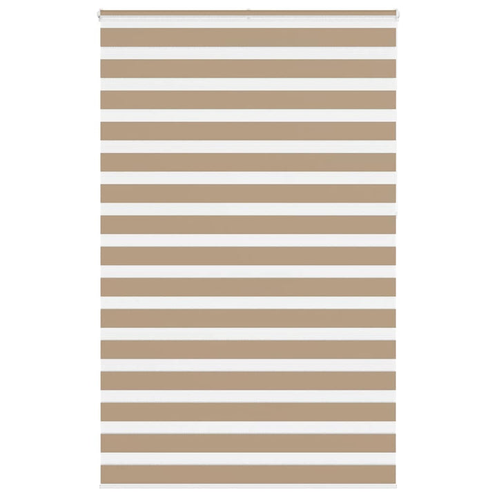 zebragardin sandbrun 150x230 cm stofbredde 145,9 cm polyester