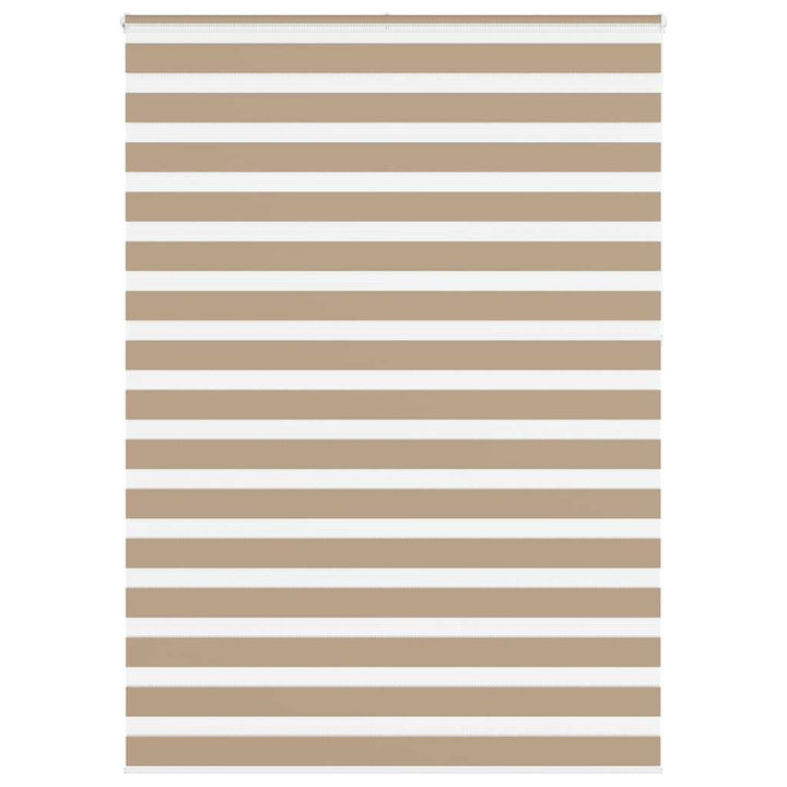 zebragardin sandbrun 155x230 cm stofbredde 150,9 cm polyester