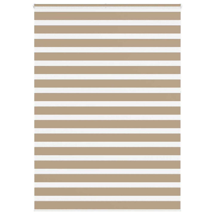 zebragardin sandbrun 160x230 cm stofbredde 155,9 cm polyester