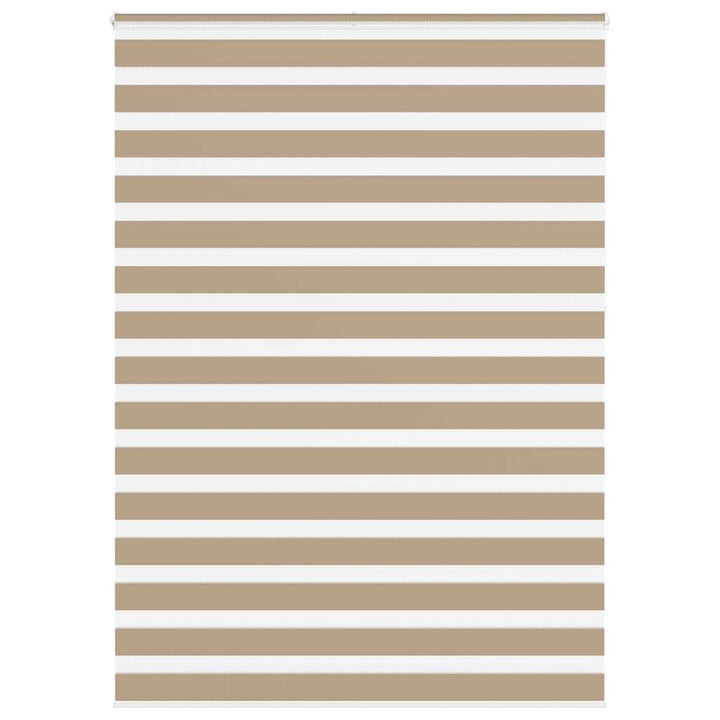zebragardin sandbrun 165x230 cm stofbredde 160,9 cm polyester