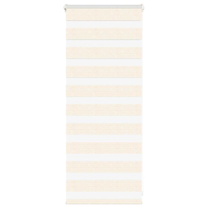 zebragardin marmorbeige 65x100 cm stofbredde 60,9 cm polyester