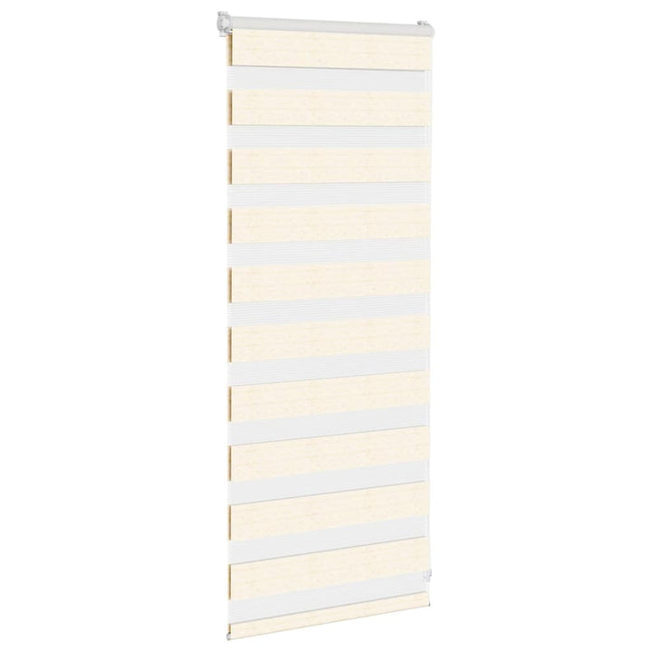 zebragardin marmorbeige 65x100 cm stofbredde 60,9 cm polyester