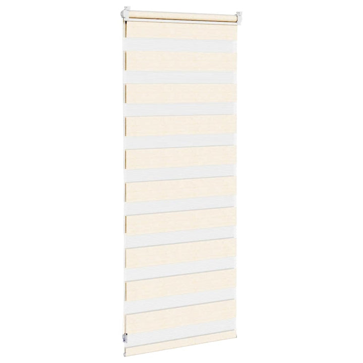 zebragardin marmorbeige 65x100 cm stofbredde 60,9 cm polyester